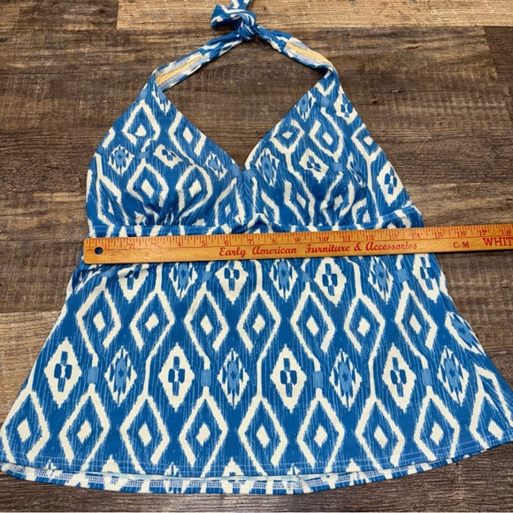 Lands’ End Tankini Top Size 14 Women’s No Underwire Swim Beach - Picture 4 of 5